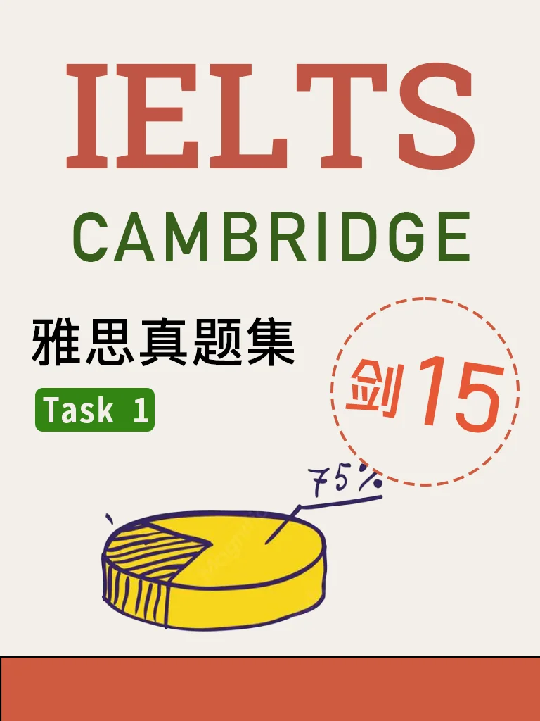 剑桥雅思15 · Task 1