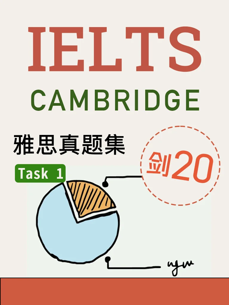 剑桥雅思20 · Task 1