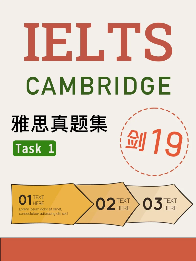 剑桥雅思19 · Task 1
